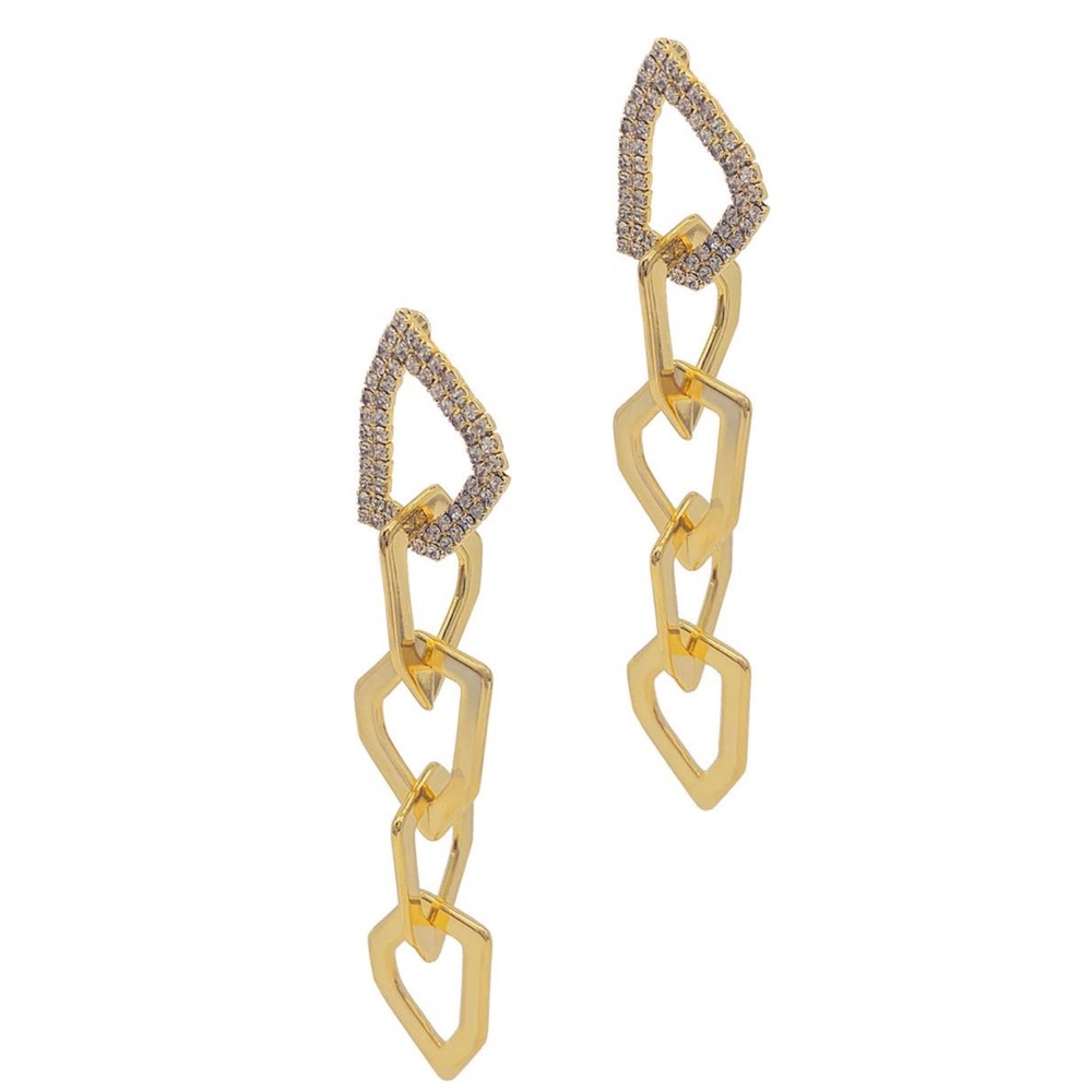 Swarovski diamond earrings